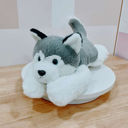 Kawaii Grey Husky Plush