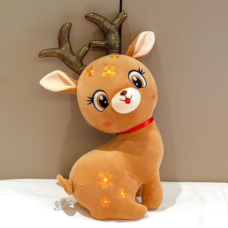 Kawaii brown Sika Deer Plush