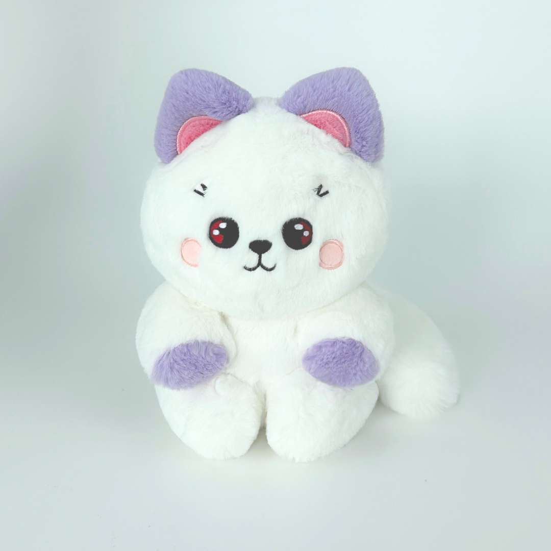 cute white fox stuffed animal PlushThis