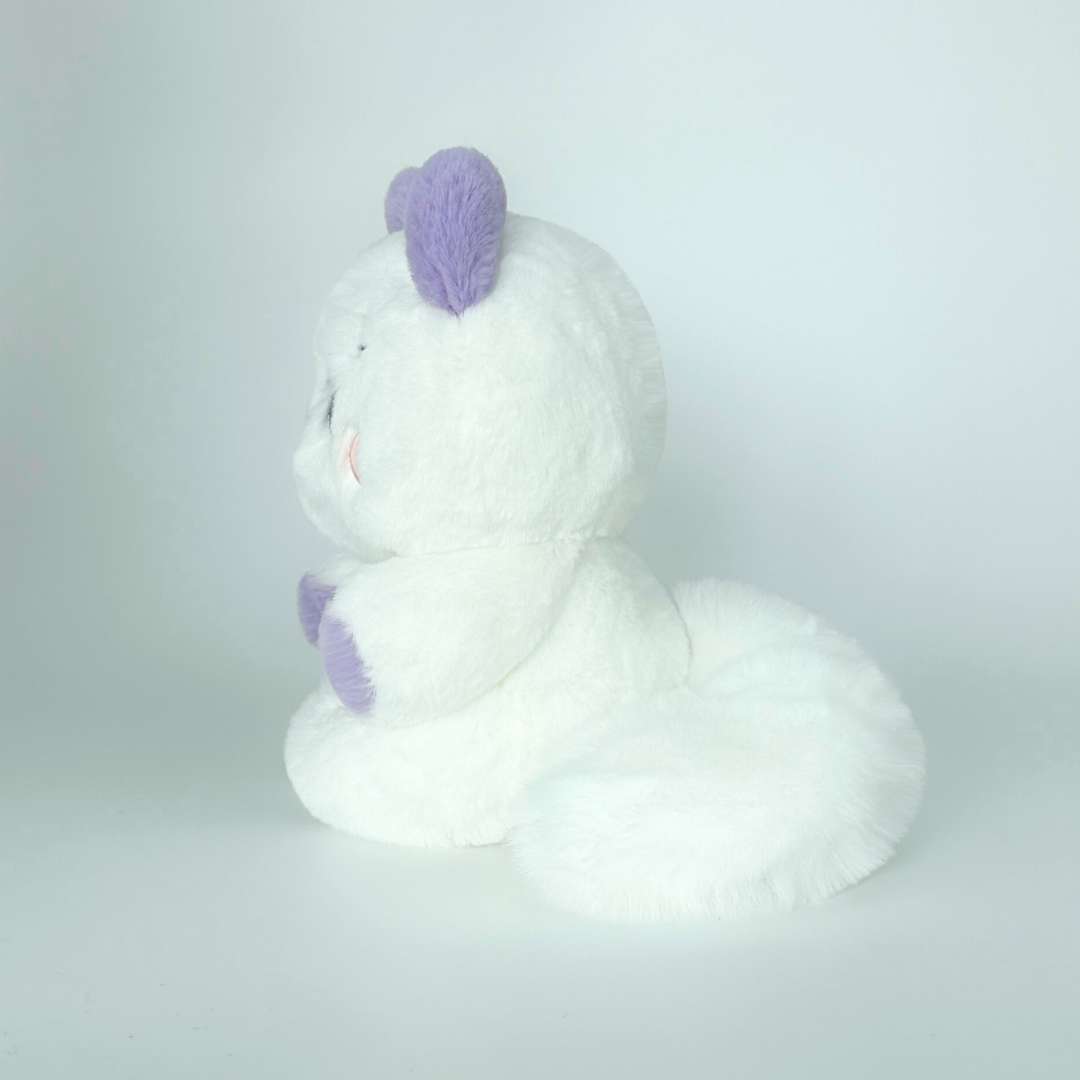 cute white fox stuffed animal PlushThis