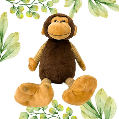 Lively Brown Monkey Plush