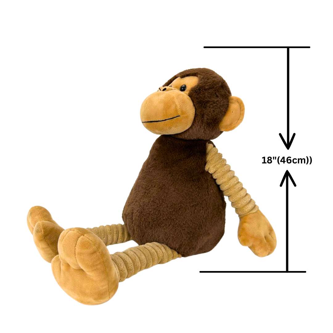 Lively Brown Monkey Plush