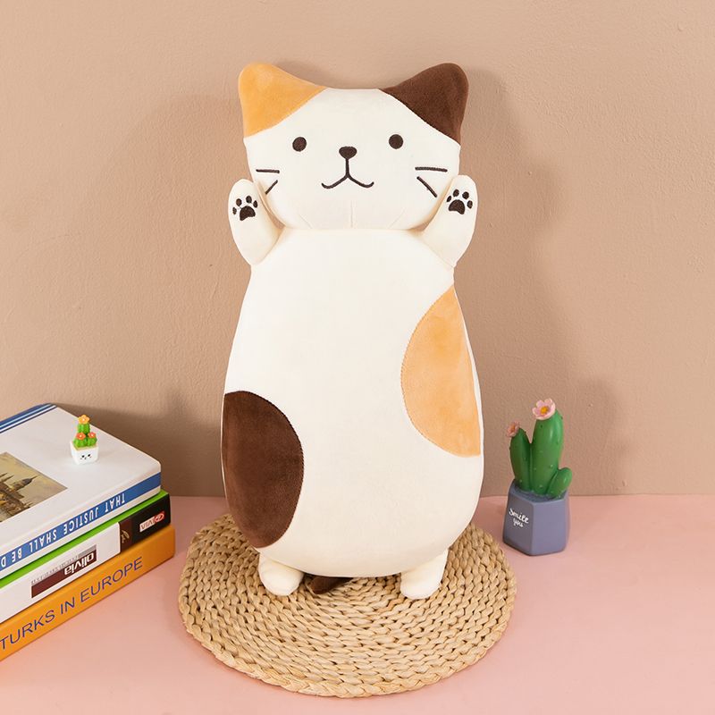 Kawaii Long Cat Pillow Plush