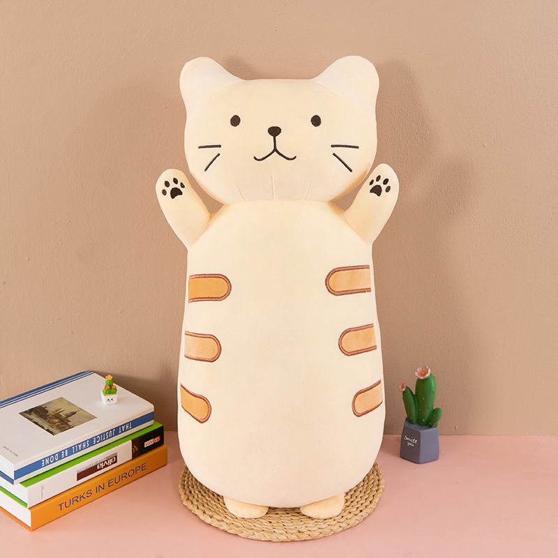 Kawaii Long Cat Pillow Plush