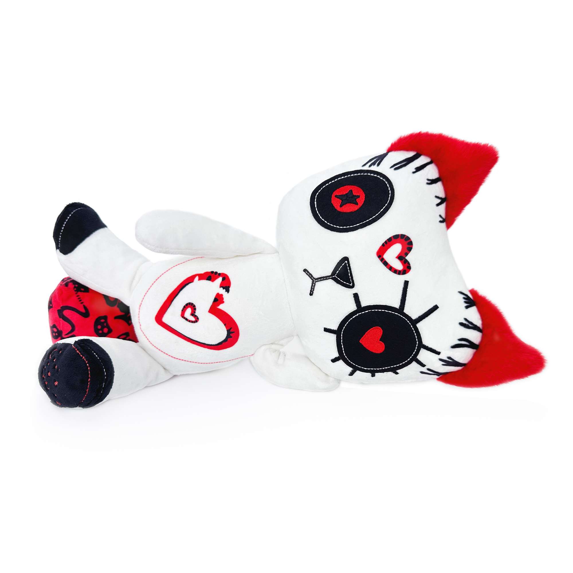 White Voodoo Doll Cat Plush PlushThis