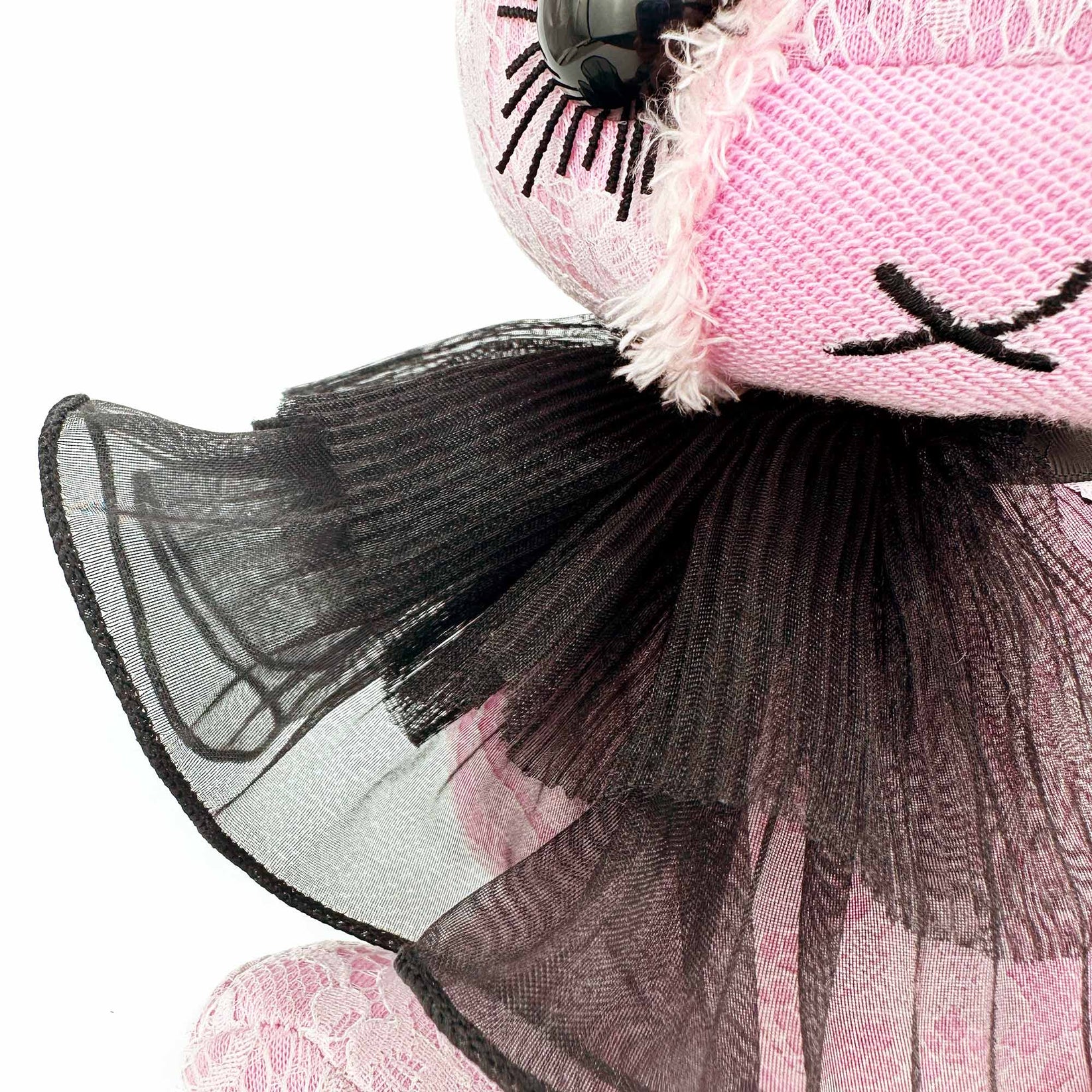 Pink Emo Bunny Stuffed Animal – PlushThis| Plushies & Stuffed Animals