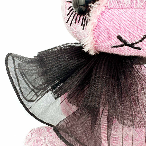Pink Emo Bunny Stuffed Animal – PlushThis| Plushies & Stuffed Animals