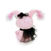 Pink Emo Bunny Stuffed Animal