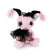 Pink Emo Bunny Stuffed Animal