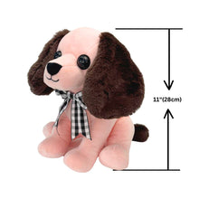 English pink springer spaniel dog stuffed animal
