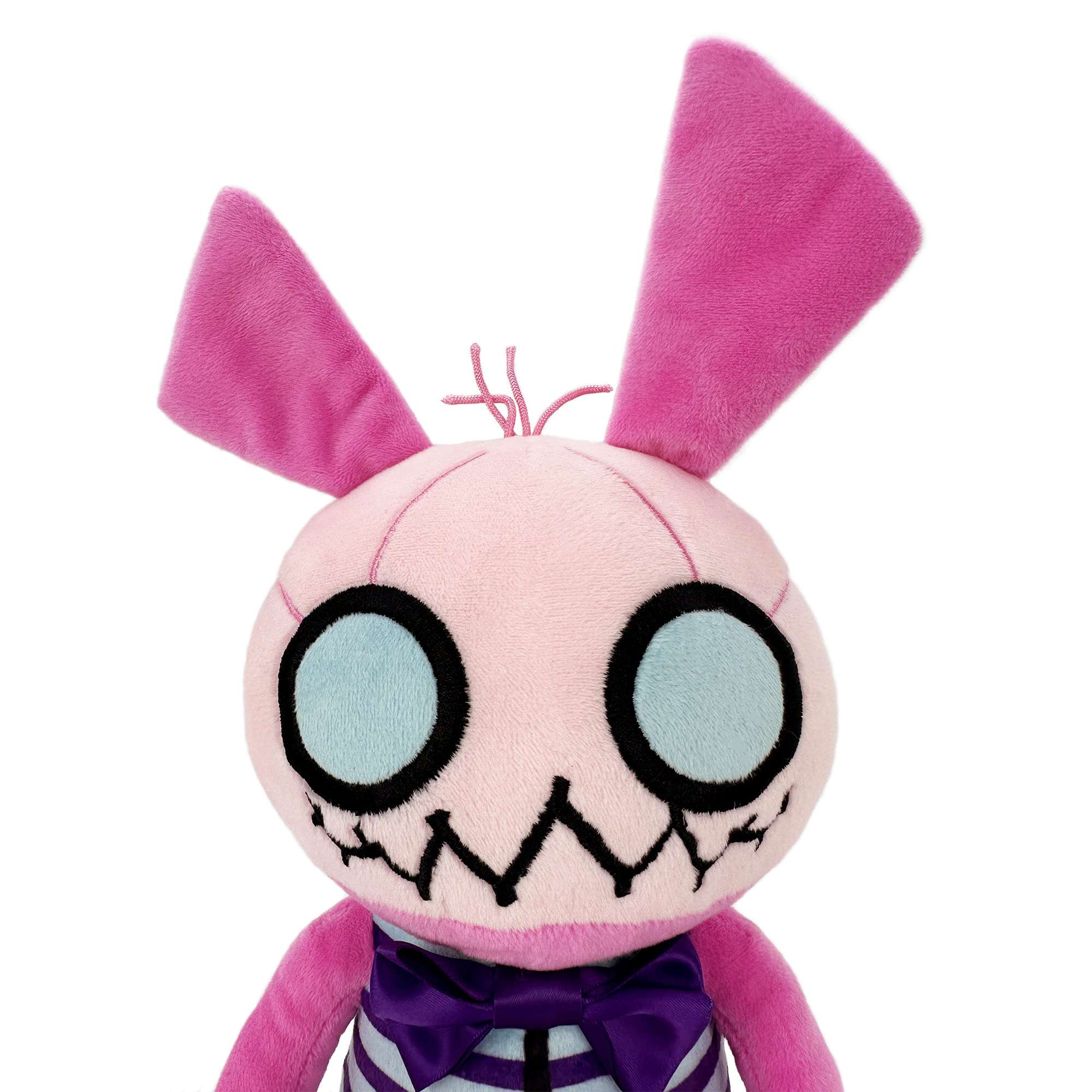 Emo Creepy Pink Bunny Stuffed Animal - Plushthis