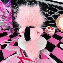 Pink Raccoon Mask Plush Plush This