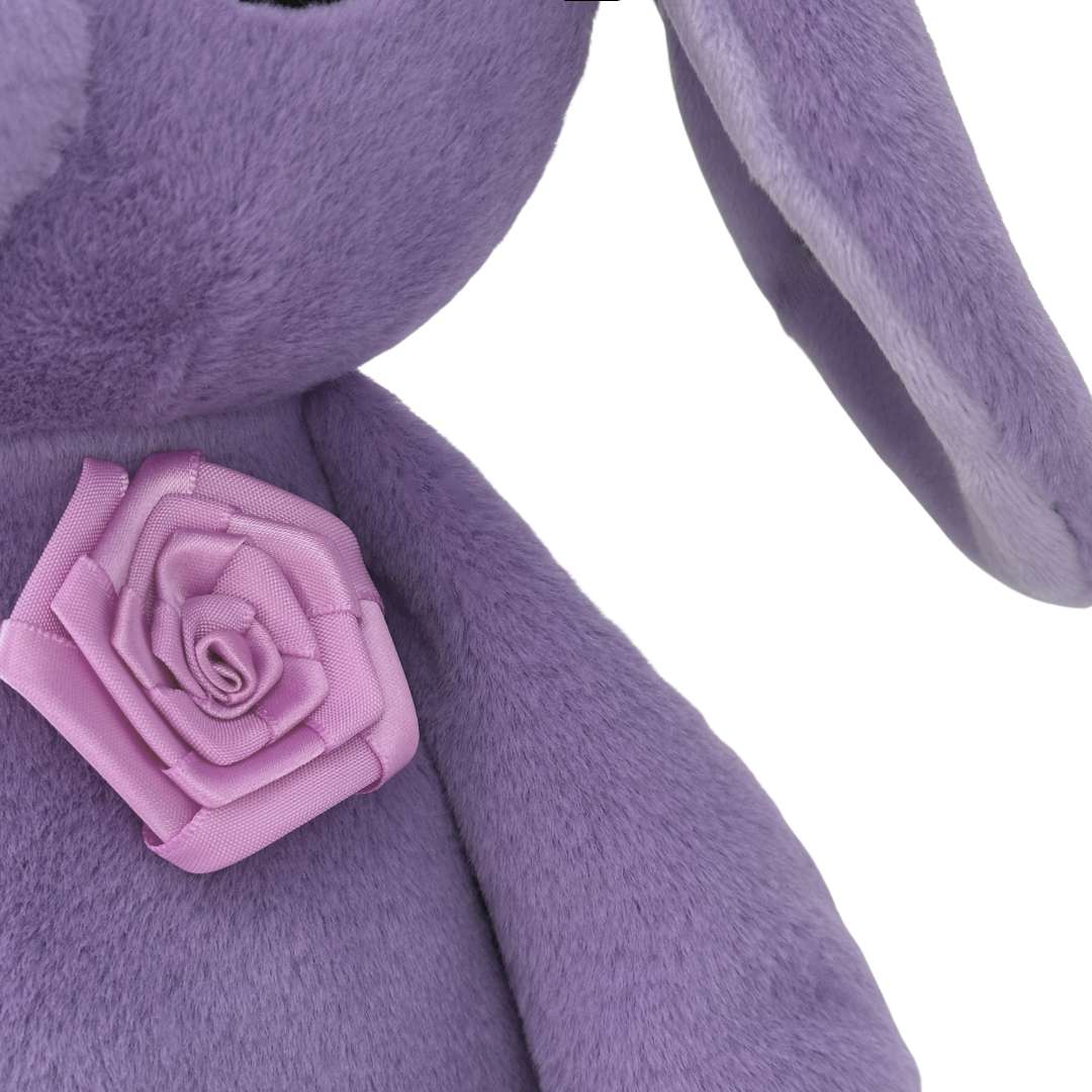 purple plush bunny 