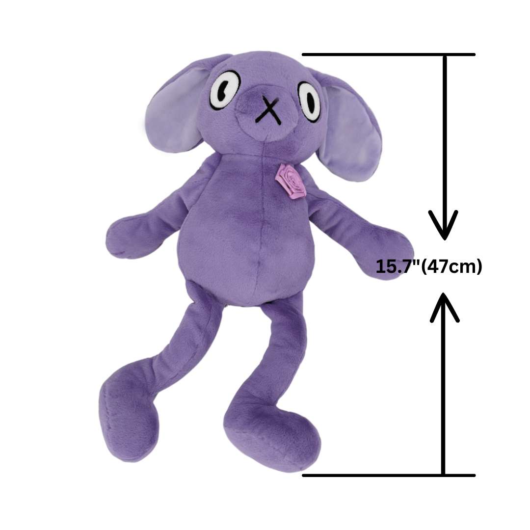 Stuffed Purple Emo Bunny