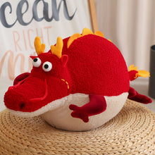 Cute Red Chinese Dragon Plush
