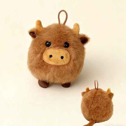 Shaggy Highland Cow Plush Toy