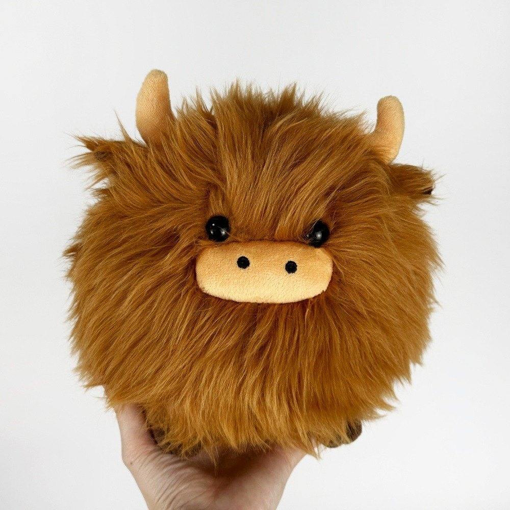 Shaggy Highland Cow Plush Toy