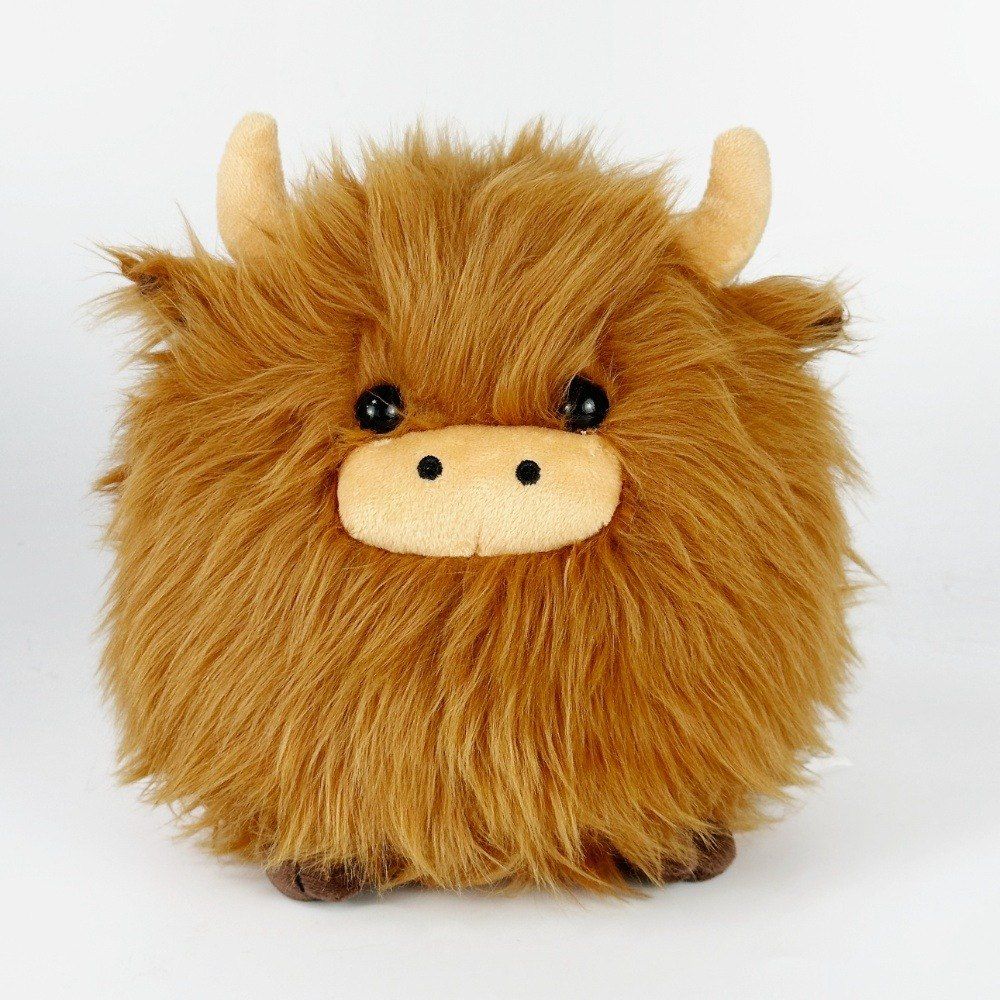 Shaggy Highland Cow Plush Toy
