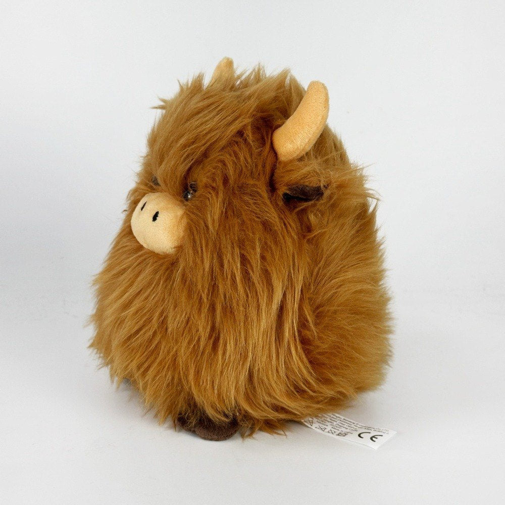 Shaggy Highland Cow Plush Toy