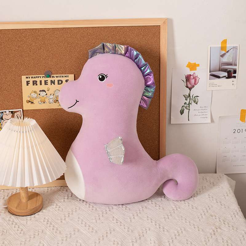 purple Seahorse Stuffed Animal