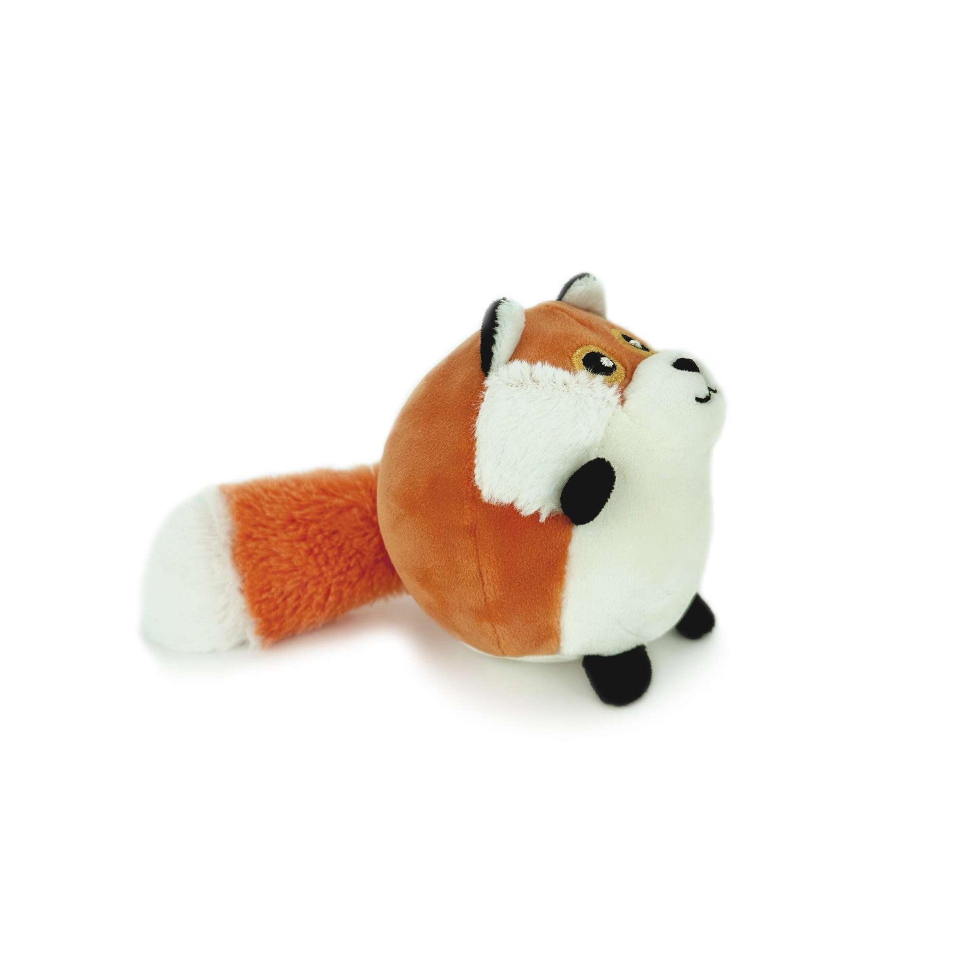 Side of cartoon fox plush toy