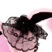 Pink Emo Bunny Stuffed Animal