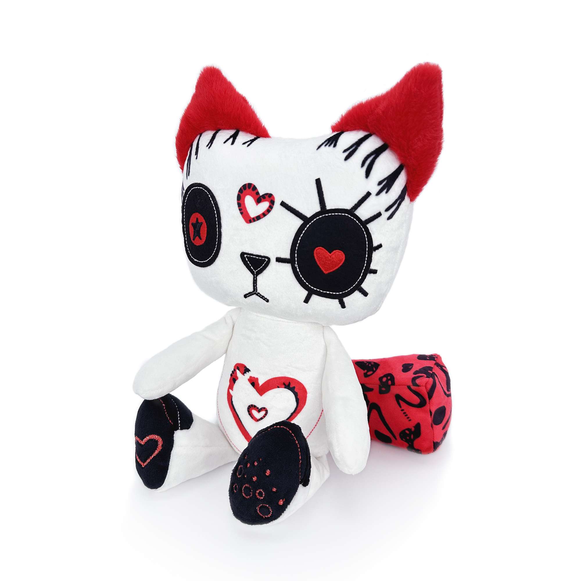 Voodoo Cat White Voodoo Doll Cat Plush - PlushThis| Plushies & Stuffed Animals