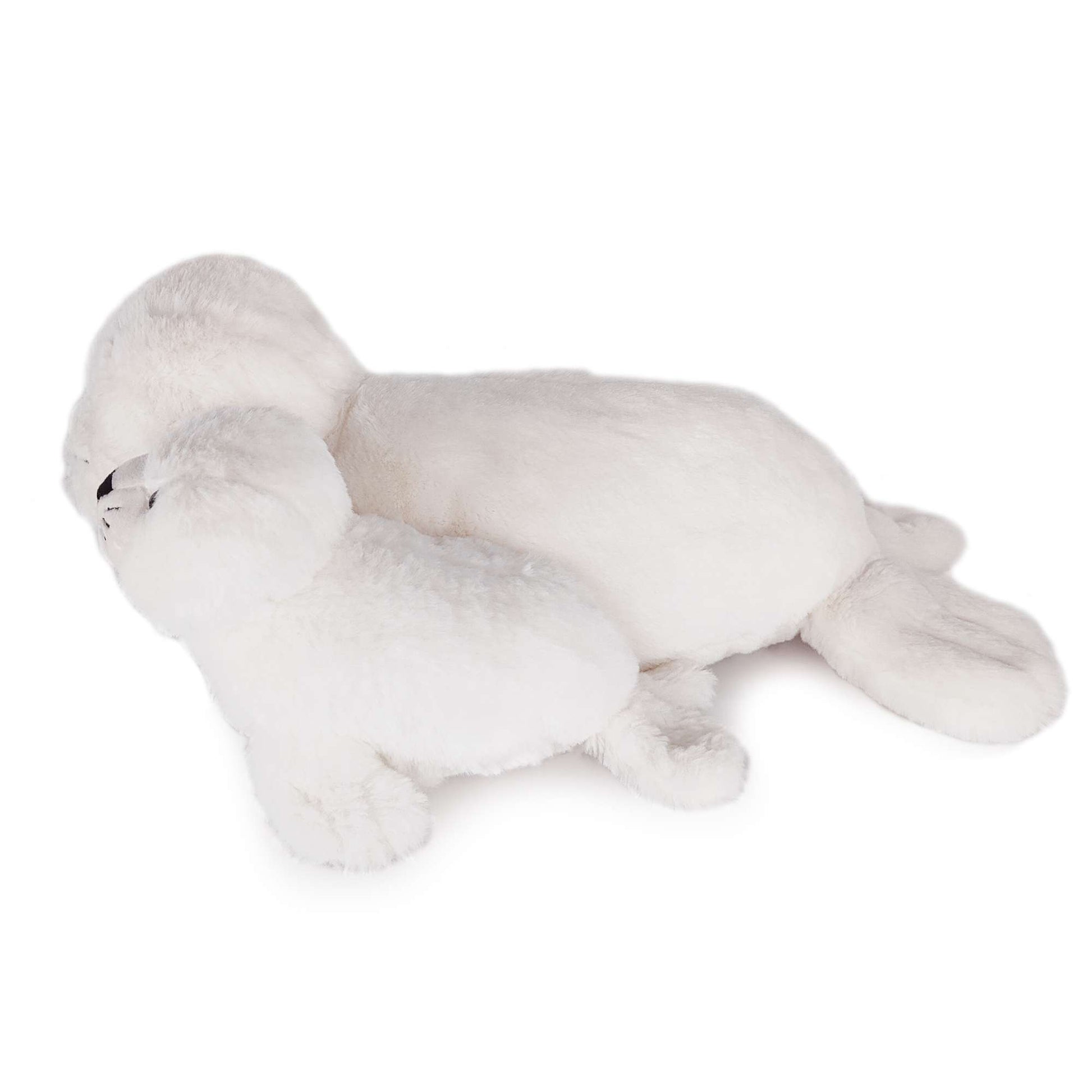 White seal toy side view