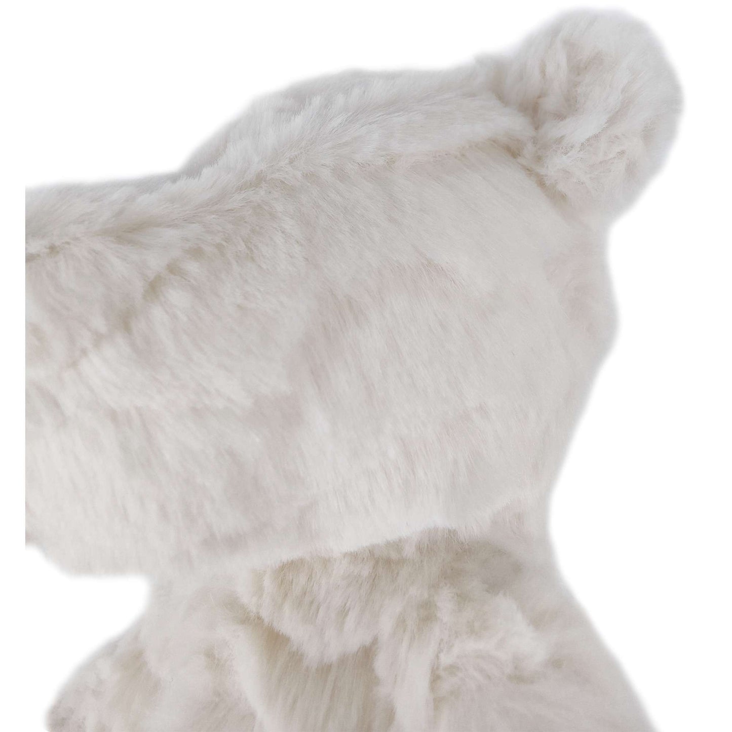 White Cute Polar Bear Plush Toy Fabric