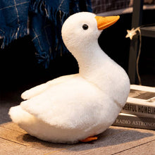 White Elegant Cute Duck Stuffed Animal 