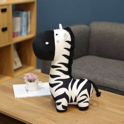 Cute Cartoon Zebra Stuffed Animal – PlushThis| Plushies Stuffed