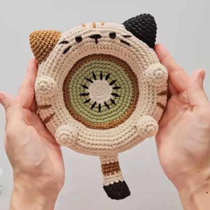 Cute Animals Coaster Crochet DIY Kit