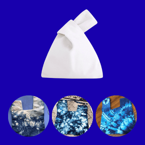 Japanese Knot Bag Tie Dye