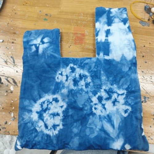 Japanese Knot Bag Tie Dye