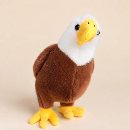Bald Eagle Plush Toy Three Quarter Front View