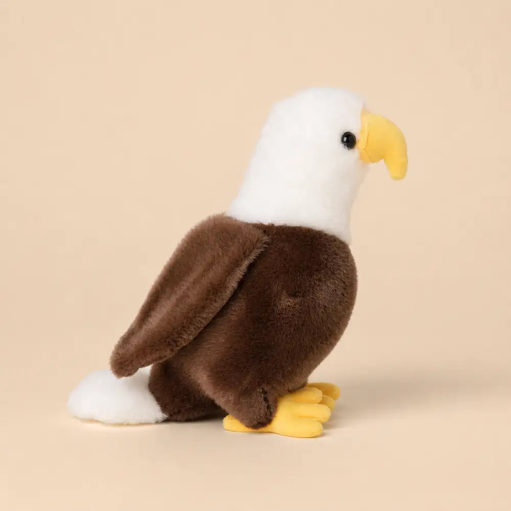 Bald Eagle Plush Toy Side View