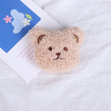 Bear head plush set
