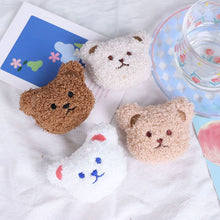 Bear head plush set
