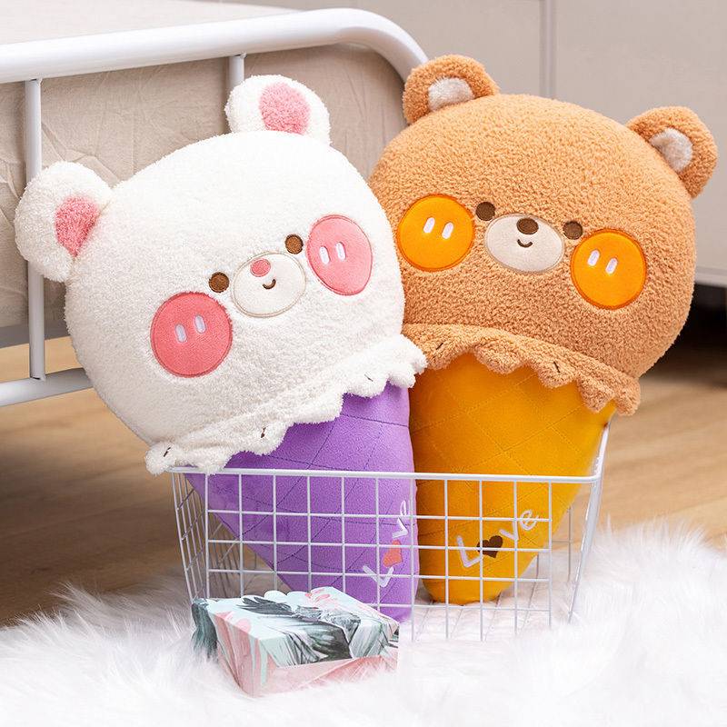  cuddly ice cream bear stuffed toys