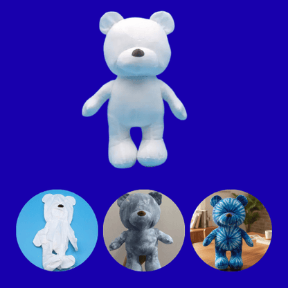 Bear Plush Tie Dye DIY Kit