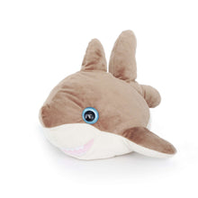 Beaver colored baby shark stuffed animal PlushThis