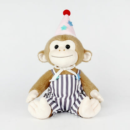 Birthday Vintage Monkey Stuffed Animal