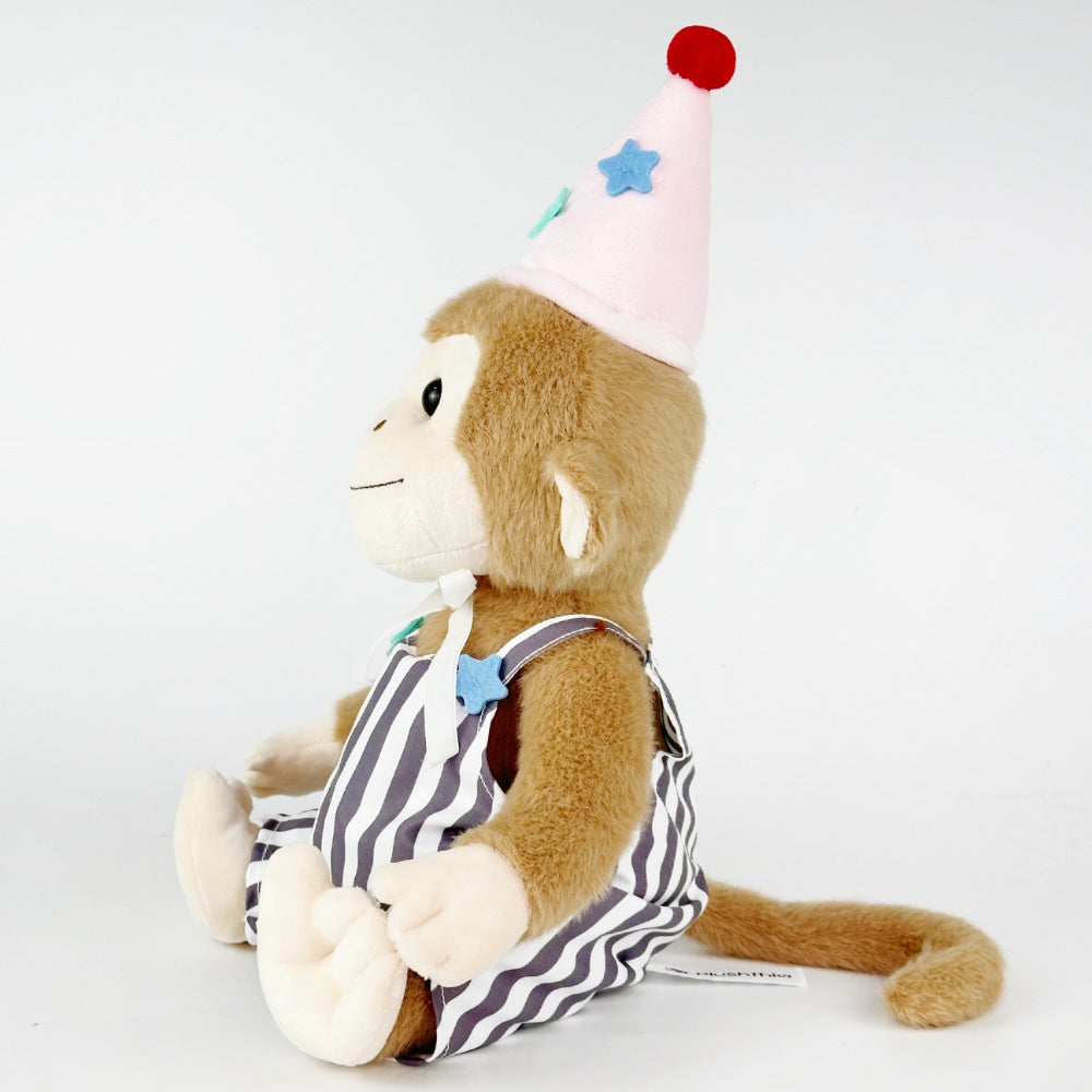 Birthday Vintage Monkey Stuffed Animal