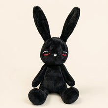 Emo Bunny with Angry Expression Plush - Studio Front View