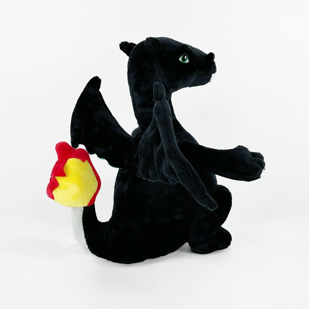 Cute Black Dragon Stuffed Animal