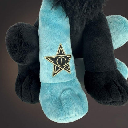 Great Ocean Blue Wolf Stuffed Animal