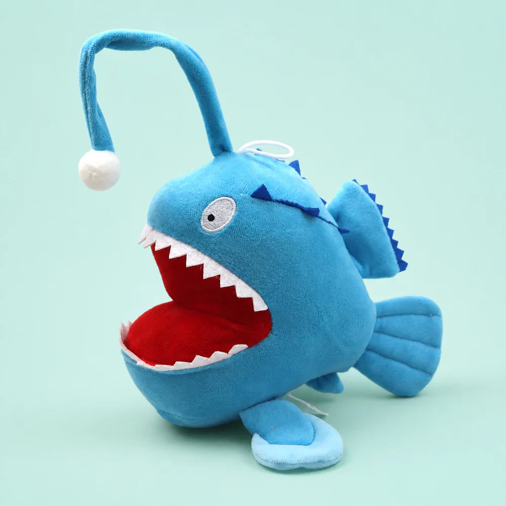 Blue Anglerfish Plush Toy Color Option