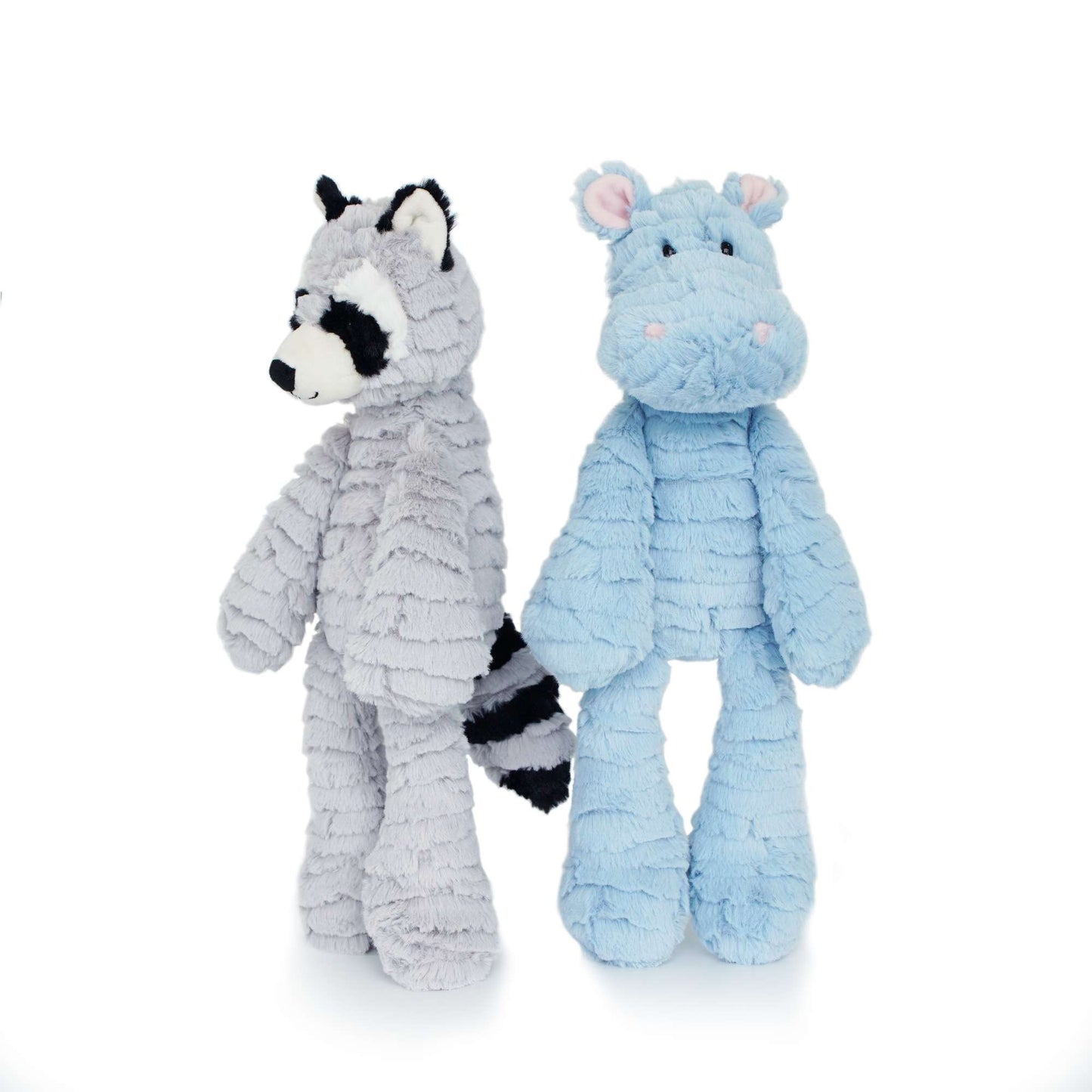 Hippo and raccoon group photos PlushThis