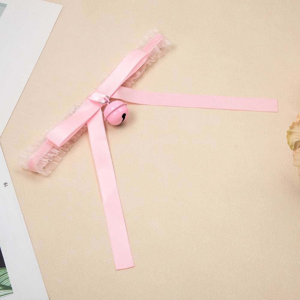 Ribbon Bell Frill Choker Lace
