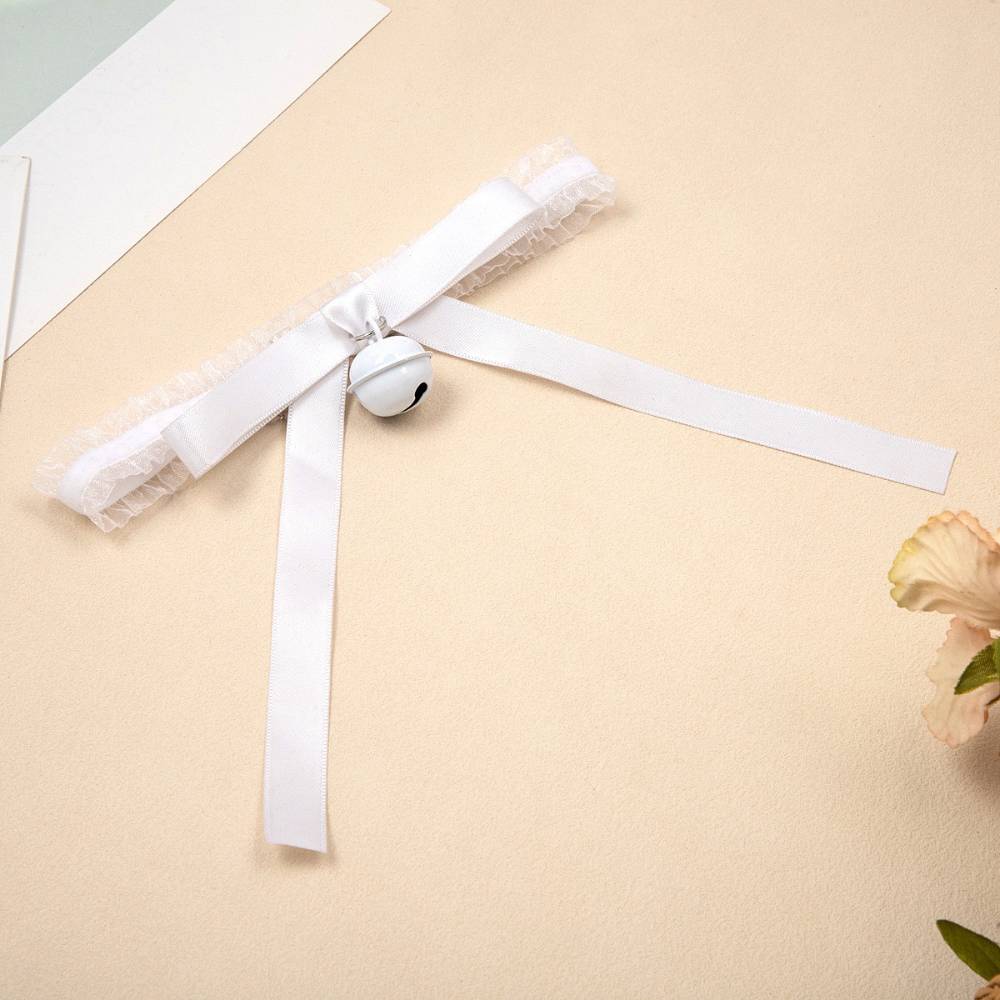 Ribbon Bell Frill Choker Lace